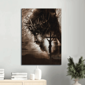 Jesus Portrait Poster Home Decor Gift - Christian Wall Art Prints