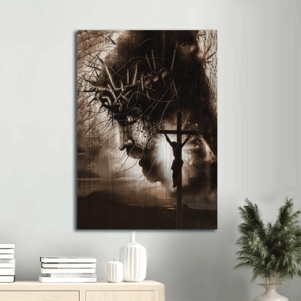 Jesus Portrait Poster Home Decor Gift – Christian Wall Art Prints