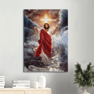 Christian Home Decor Gift: Jesus Portrait Poster & Wall Art Prints
