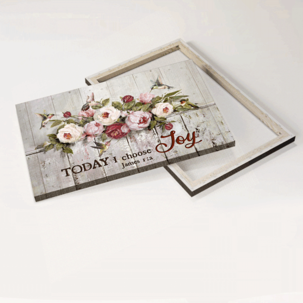 Jesus Peony Landscape Poster Home Decor Gift – Christian Joyful Wall Art