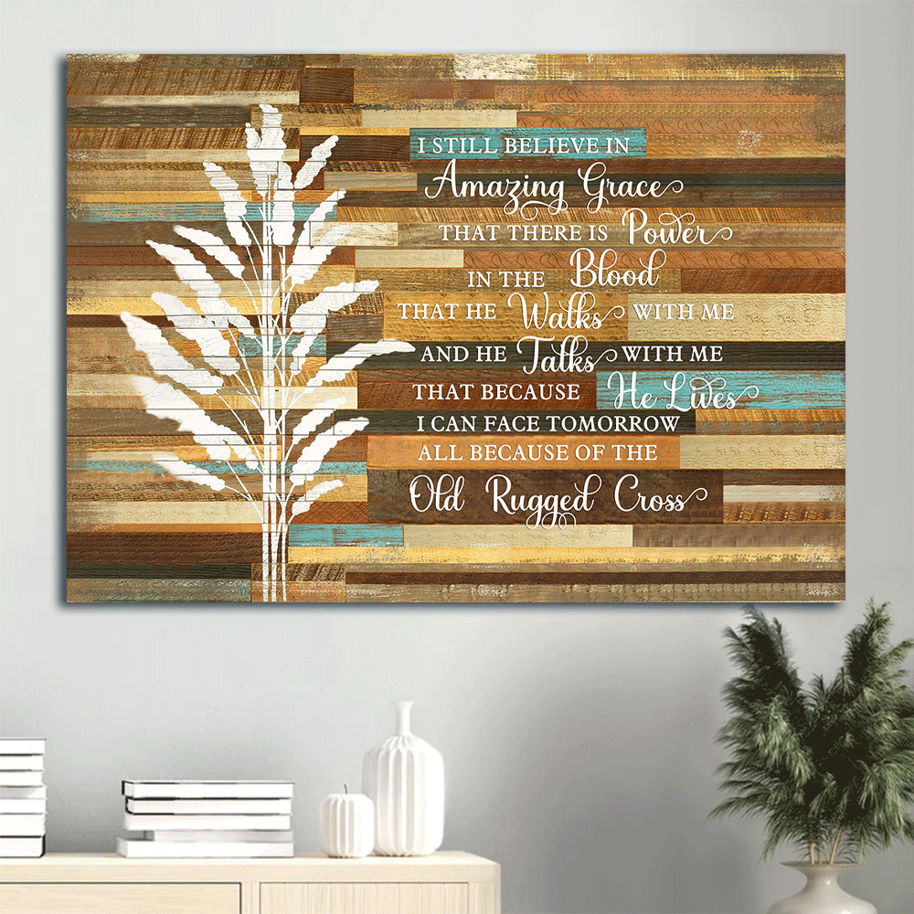 Jesus Landscape Poster Home Decor Gift- Amazing Grace Christian Wall Art Jesus Landscape Poster Home Decor Gift- Amazing Grace Christian Wall Art