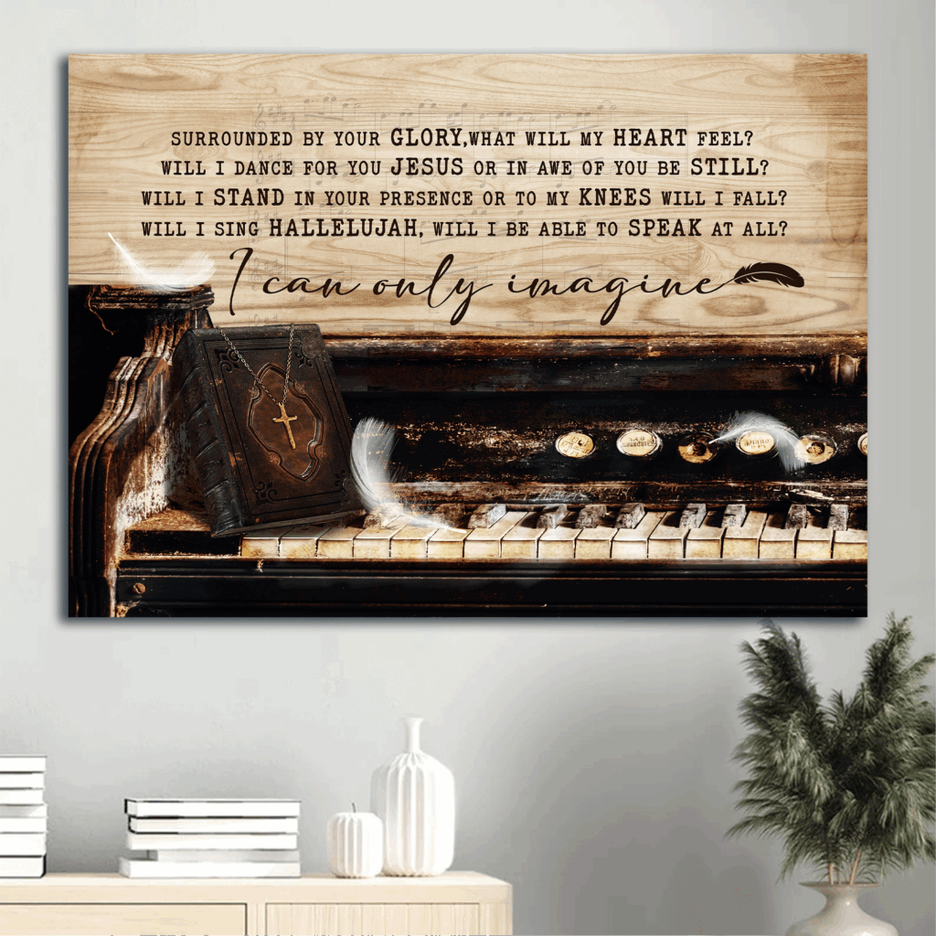 Christian Home Decor: Jesus Bible & I Can Only Imagine Landscape Posters – Perfect Gifts Christian Home Decor: Jesus Bible & I Can Only Imagine Landscape Posters – Perfect Gifts