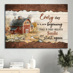 Stunning Jesus Landscape Poster - Perfect Gift for Christians - New Beginning Home Decor