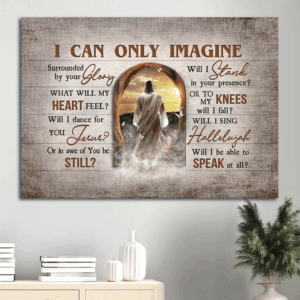 Jesus Sunset Landscape Poster Home Decor Gift - Christian Wall Art  Poster Home Decor Gift Print