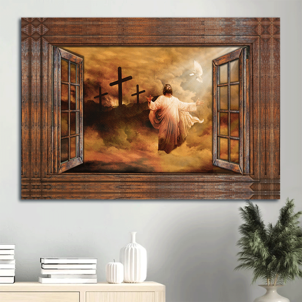 Jesus Landscape Poster Home Decor Gift – Christian Wall Art with The Rugged Cross and Heaven s Light – Perfect Gift for Christians Jesus Landscape Poster Home Decor Gift – Christian Wall Art with The Rugged Cross and Heaven s Light – Perfect Gift for Christians