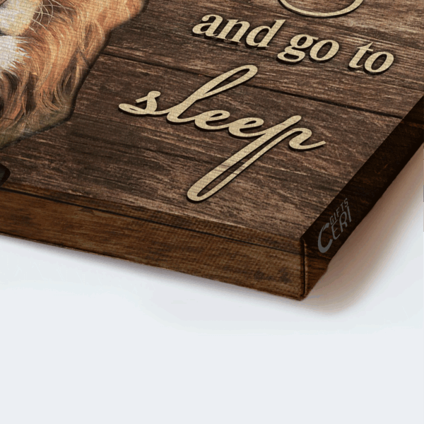 Jesus Lion of Judah Lamb of God Valley Painting Poster – Christian Home Decor Gift