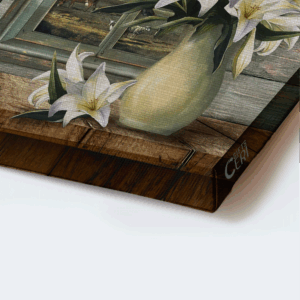 Jesus Landscape & Lily Flower Hummingbird Poster Home Decor Gift for Christians - New Beginning Everyday 1