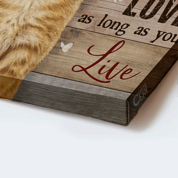 Jesus Landscape Poster: Gift for Cat Lover & Christian White Butterfly Decor