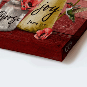 Christian Home Decor Gift: Jesus Landscape & Joy Wall Art Prints 1