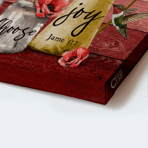 Christian Home Decor Gift: Jesus Landscape & Joy Wall Art Prints