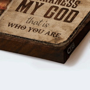 Christian Home Decor Poster Gift Set - Jesus Landscape Old Rugged Crosses Sunset Painting - My God Is The Light - Unique Religious Art 1