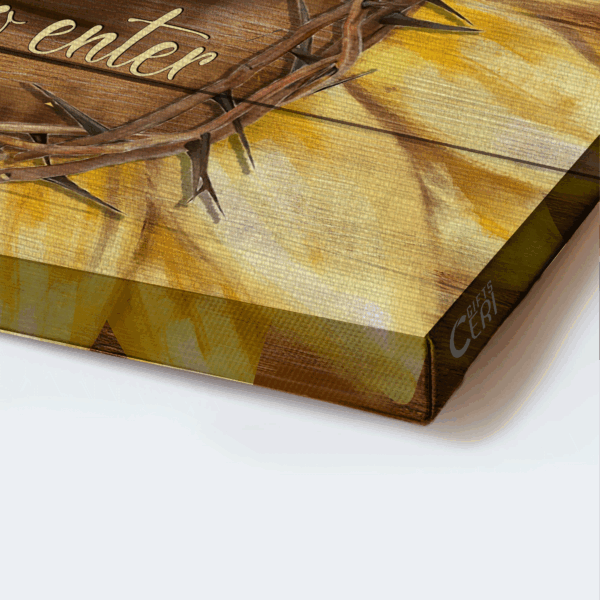 Jesus Landscape & Sunflower Poster Home Decor Gift – Christian Blessings