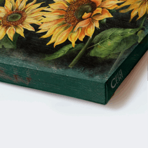 Jesus Landscape Sunflower and Hummingbird Poster Home Decor - Christian Gift of Thankfulness Gratitude and Blessings 1