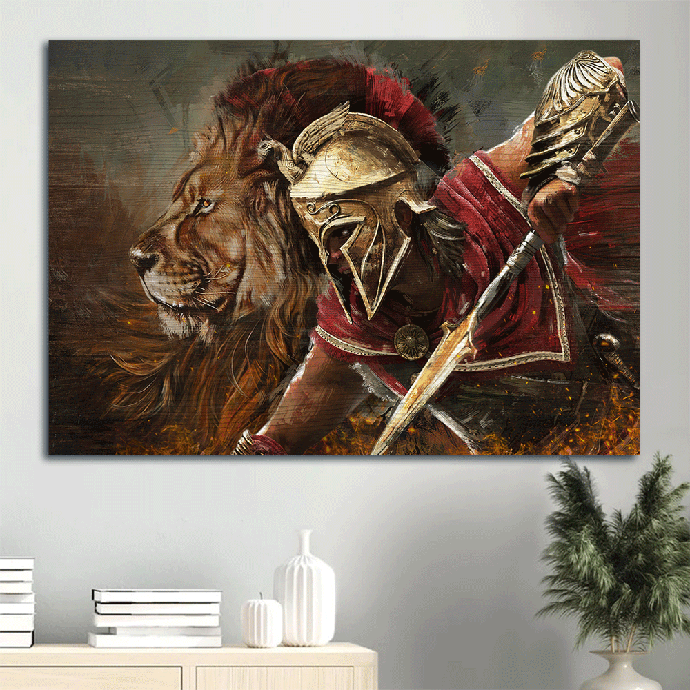 Jesus Landscape Poster: Lion of Judah Home Decor Gift – Christian Wall Art Print Jesus Landscape Poster: Lion of Judah Home Decor Gift – Christian Wall Art Print
