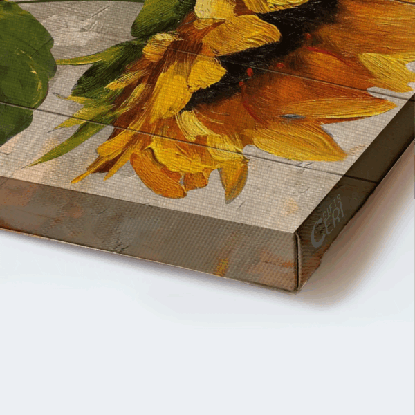Jesus Landscape & Sunflower Hummingbird Painting Poster Home Decor Gift – Christian God Gave Me You