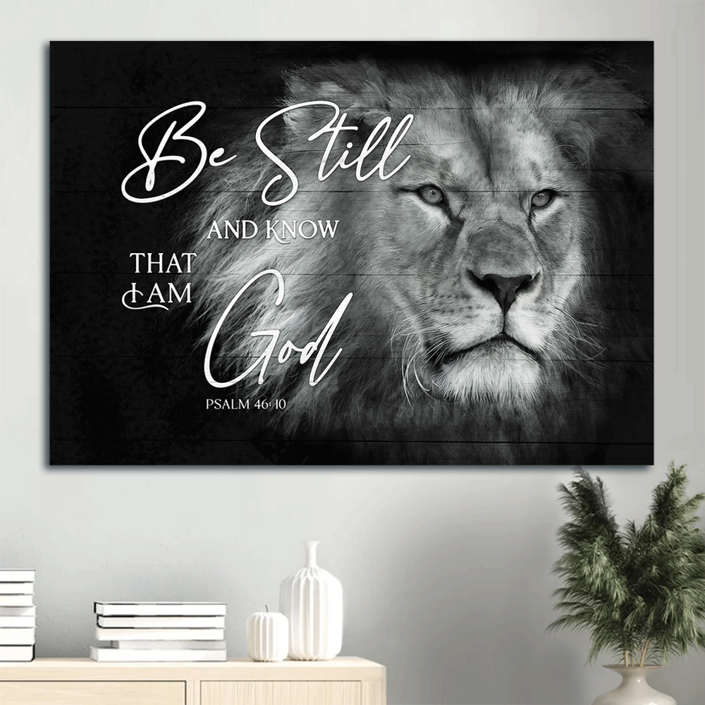 Jesus Lion of Judah Black and White Landscape Poster- Christian Gift Wall Art Jesus Lion of Judah Black and White Landscape Poster- Christian Gift Wall Art