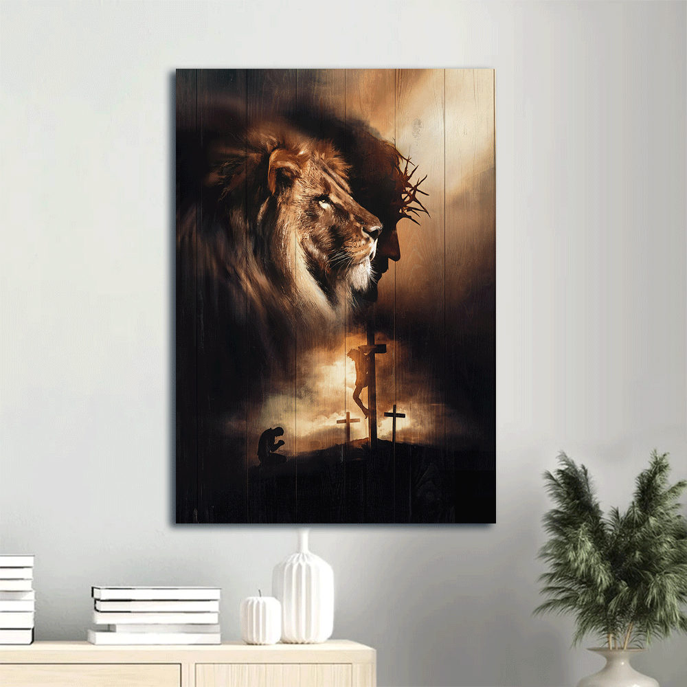 Jesus Lion of Judah Portrait Poster – Christian Wall Art Home Decor Gift Jesus Lion of Judah Portrait Poster – Christian Wall Art Home Decor Gift