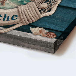 Summer Vibe Jesus Walking on Water Ocean Painting Poster - Gift for Christian Home Decor 1