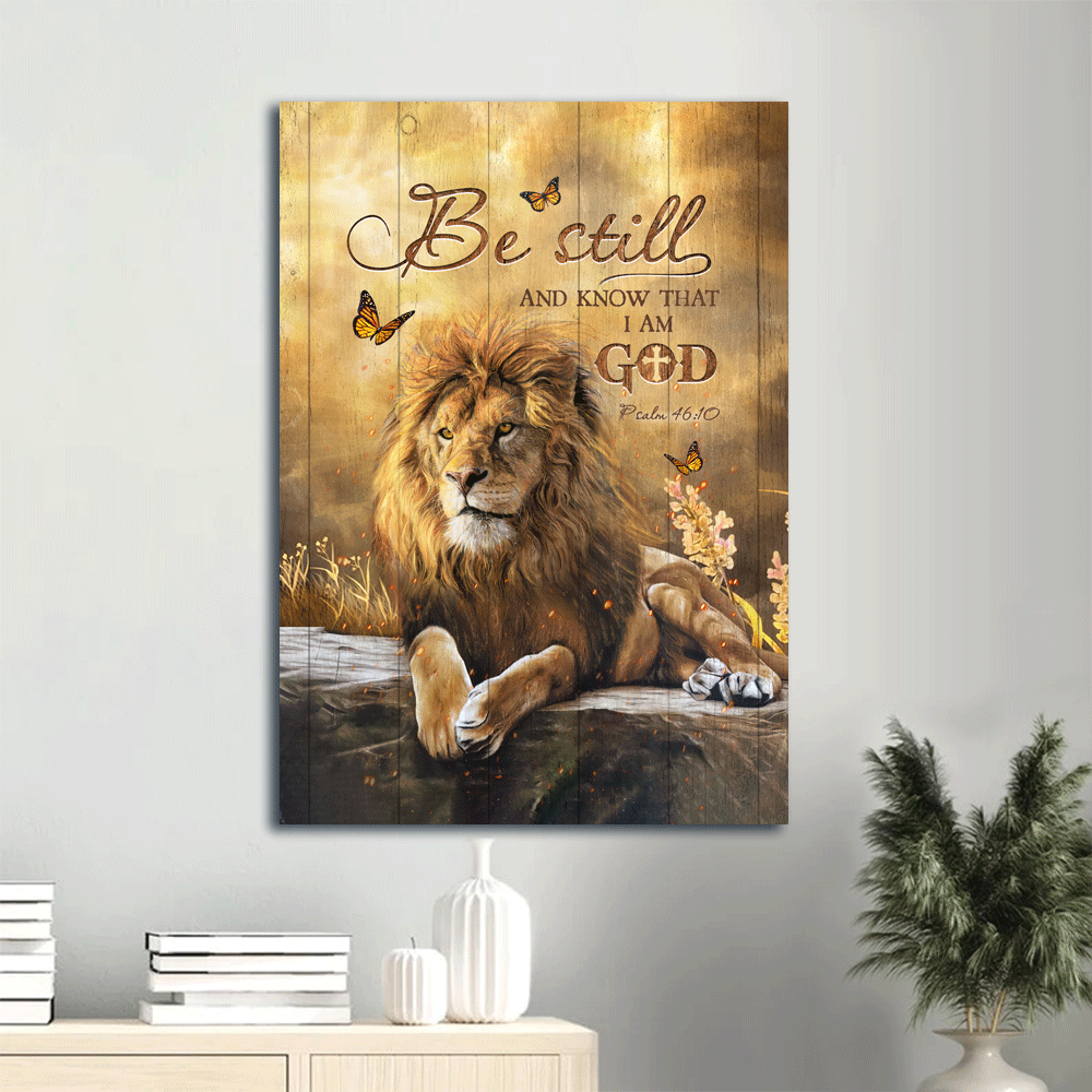 Jesus Portrait Poster Home Decor Gift – Lion of Judah & Butterfly Poster Home Decor Gift Wall Art for Christian – Be Still & Know God – Prints Jesus Portrait Poster Home Decor Gift – Lion of Judah & Butterfly Poster Home Decor Gift Wall Art for Christian – Be Still & Know God – Prints