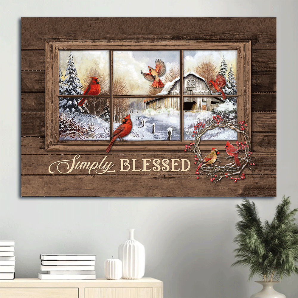 Jesus Landscape Poster Home Decor Gift Winter Forest Red Cardinal Print Christian Wall Art Jesus Landscape Poster Home Decor Gift Winter Forest Red Cardinal Print Christian Wall Art