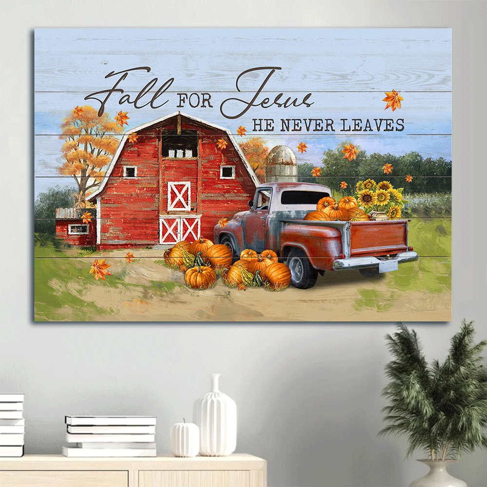 Fall for Jesus Landscape Poster Home Decor Gift – Red Barn Pumpkins Field Sunflower Poster Home Decor Gift – Christian Wall Art Fall for Jesus Landscape Poster Home Decor Gift – Red Barn Pumpkins Field Sunflower Poster Home Decor Gift – Christian Wall Art