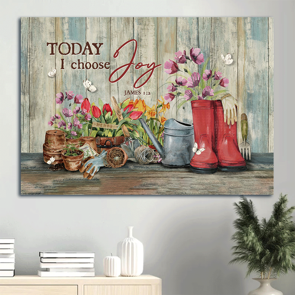 Christian Landscape Poster Home Decor Gift – Purple Flower Red Tulip Cute Boots and Today I Choose Joy Poster Home Decor Gift – Christian Wall Art Prints Christian Landscape Poster Home Decor Gift – Purple Flower Red Tulip Cute Boots and Today I Choose Joy Poster Home Decor Gift – Christian Wall Art Prints