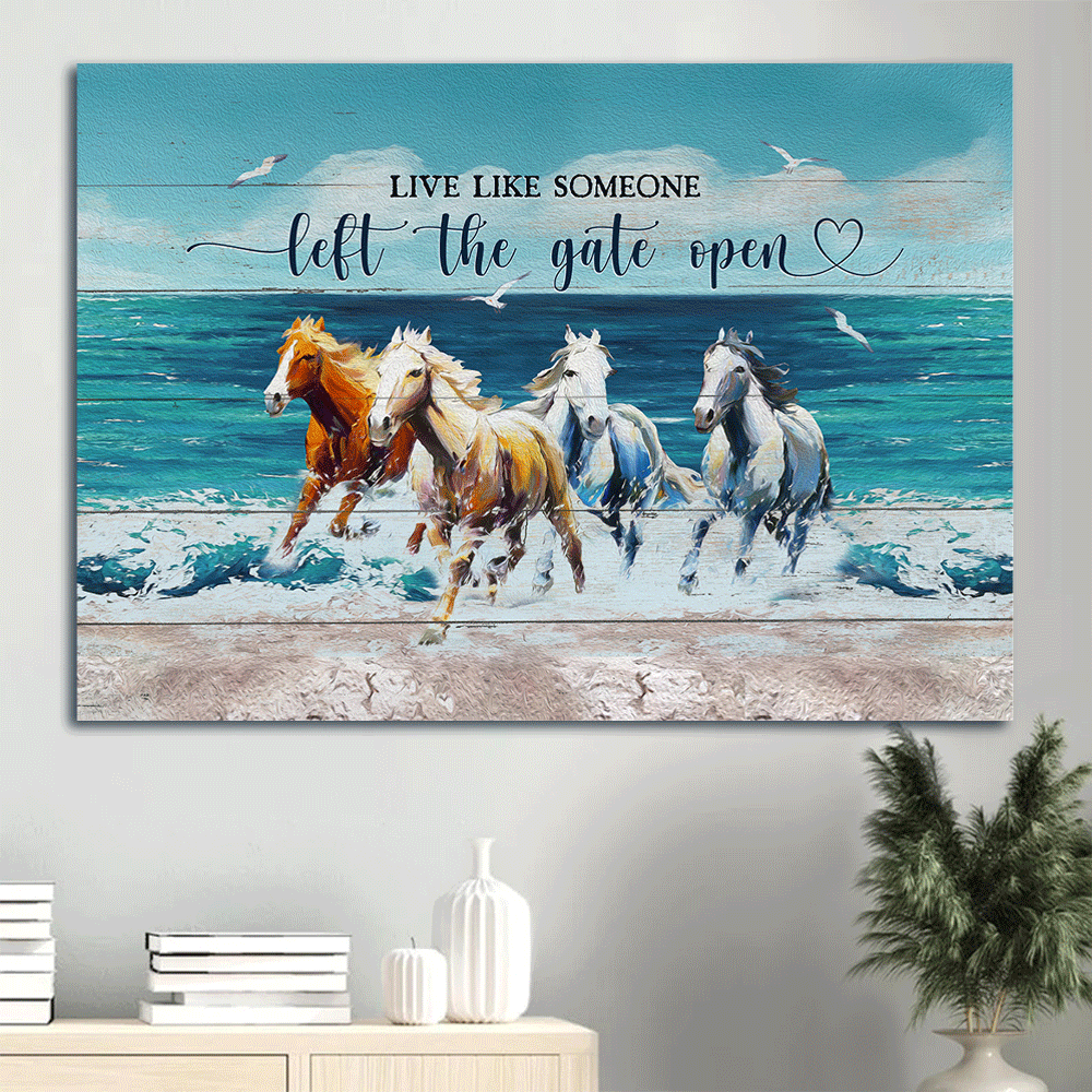 Jesus Landscape Poster Home Decor Gift – Running Horses Blue Ocean Seagull Poster Home Decor Gift – Christian Wall Art Print Jesus Landscape Poster Home Decor Gift – Running Horses Blue Ocean Seagull Poster Home Decor Gift – Christian Wall Art Print
