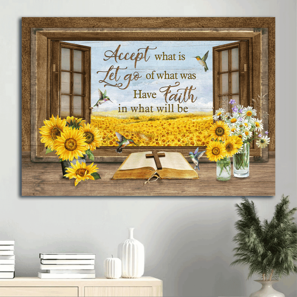 Jesus Landscape Poster Home Decor Gift – Sunflower Cross Hummingbird Field Vase – Christian Faith Wall Art Jesus Landscape Poster Home Decor Gift – Sunflower Cross Hummingbird Field Vase – Christian Faith Wall Art
