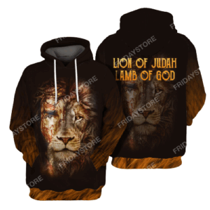 Jesus Hoodie Lion Of Judah Lamb Of God T-shirt Amazing Jesus Shirt Sweater 2025