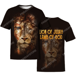 Jesus Hoodie Lion Of Judah Lamb Of God T-shirt Amazing Jesus Shirt Sweater 2025 1