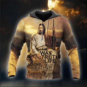 Christian Apparel I Am The Way The Truth And The Life Jesus Christ T-shirt Jesus Hoodie 2025