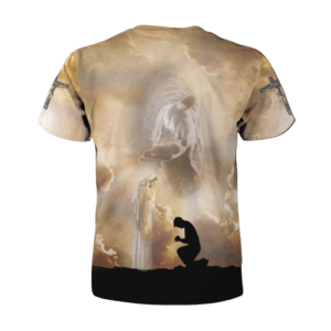 Jesus Shirt I Only Kneel For One Man And He Died On The Cross T-shirt Jesus Apparel 2025 3
