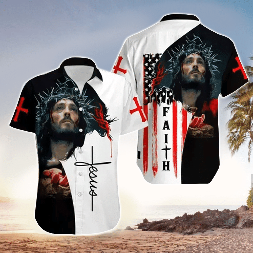 Faith Jesus Aloha Hawaiian Shirts for Couples – Cool Design HAW1281 Faith Jesus Aloha Hawaiian Shirts for Couples – Cool Design HAW1281