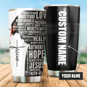 Premium Tumbler Personalized Easter Day Christian Jesus Gift