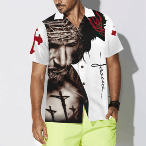 Jesus Is My Everything Hawaiian Shirt - Faith-inspired Aloha Wear for Men 3