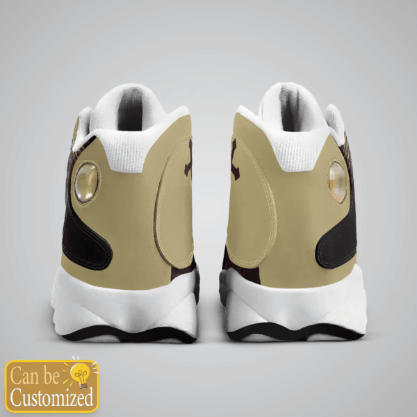 Jesus Faith Over Fear God Figure custom name Air Jordan 13 Shoes – Gift for Men Women