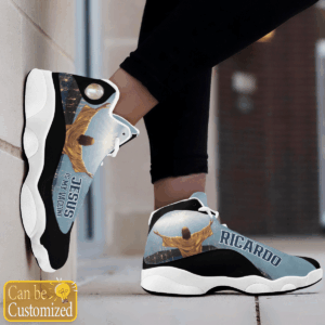 Jesus is my Vaccine custom name Air Jordan 13 Shoes - Gift for Men Women 3