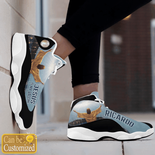 Jesus is my Vaccine custom name Air Jordan 13 Shoes – Gift for Men Women