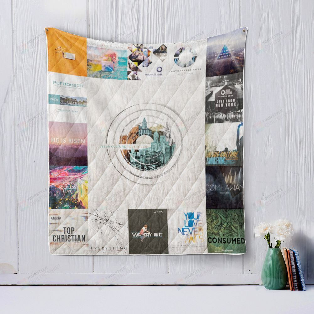 Jesus Culture Quilt Blanket: Perfect Christmas & Holiday Gift for All Occasions Jesus Culture Quilt Blanket: Perfect Christmas & Holiday Gift for All Occasions