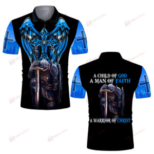 Faithful Warriors: Men s & Women s Christian Hawaiian Shirts - 3D Printed Zip Hoodies & Polos 1