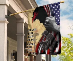 Jesus American Flag Stand For The Flag Kneel For THe Gross 1