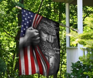 Jesus American Flag Don’t Be Afraid Just Have Faith Christian Flag Jesus Quotes On Faith 5