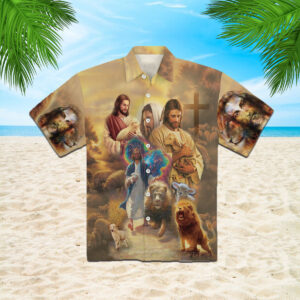 Stylish Jesus Hawaiian Shirt HW2202 - Perfect for Summer Fun!