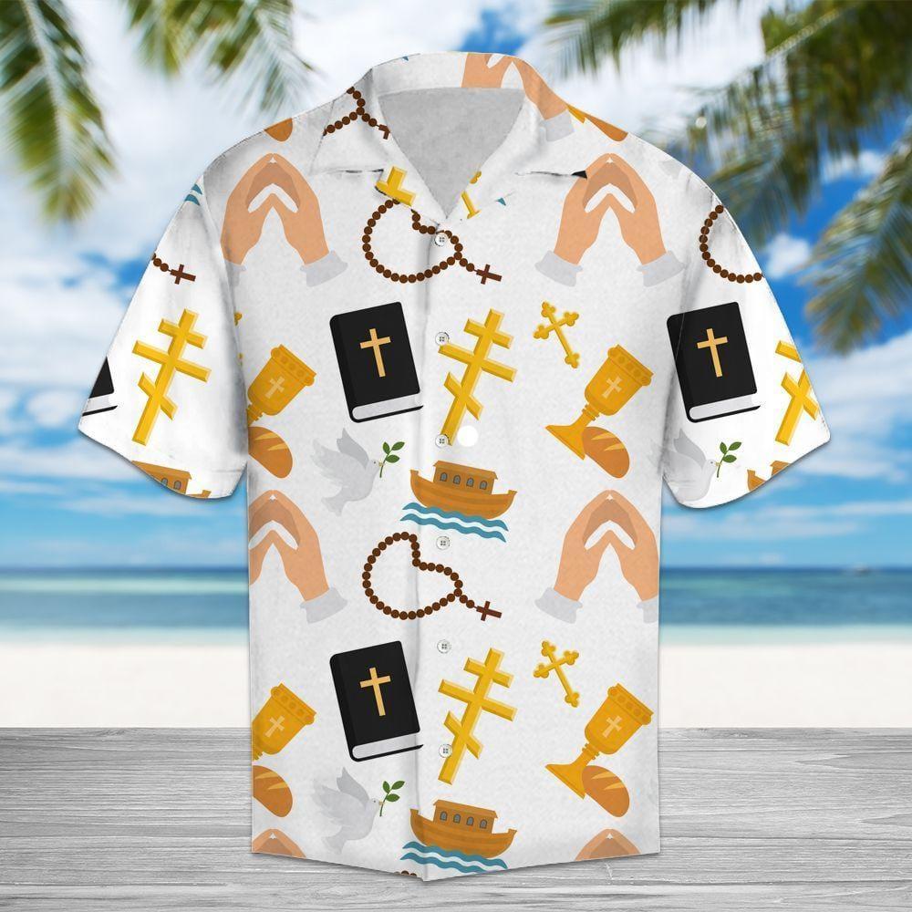Love Jesus Aloha Hawaiian Shirt Pray For Peace HW1756 Love Jesus Aloha Hawaiian Shirt Pray For Peace HW1756