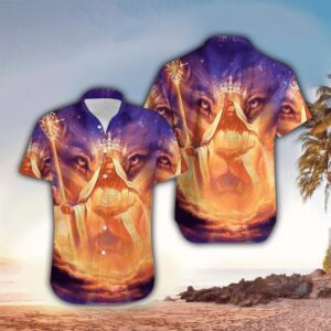 Jesus God Lion Hawaiian Shirt HW1259 - Unique and Stylish Men s Aloha Shirt