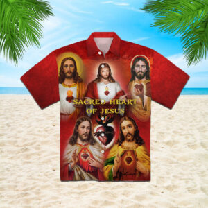 Unique Sacred Heart Of Jesus Hawaiian Shirt HW2191 - Limited Edition Design