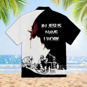 Get Ready for Summer with the Jesus Hawaiian Shirt HW2201 3