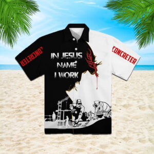 Get Ready for Summer with the Jesus Hawaiian Shirt HW2201 1
