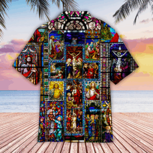 Faith Over Fear Jesus Hawaiian Shirt - Aloha Summer Gift for Men & Women Christians Aloha Shirt