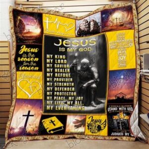 Jesus You Are My Everything Quilt Blanket - Christian Gift for Believers